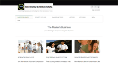 Desktop Screenshot of masterzbiz.com